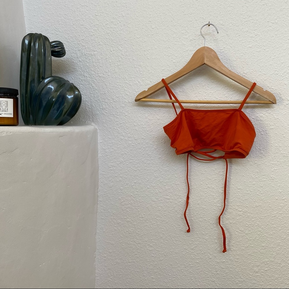 Bikini Lab Orange Bikini Top